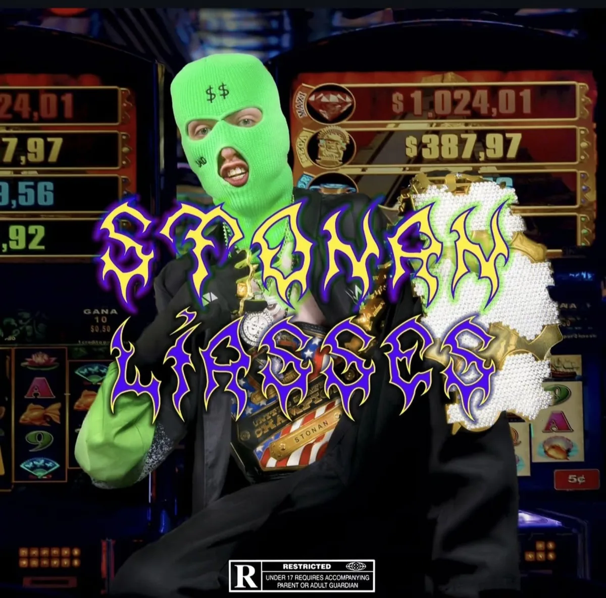 Visuel du single Liasses de STONAN, sujet de l'article de This is Riviera